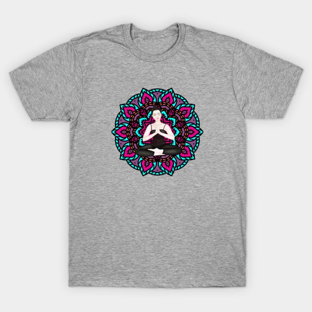 colored mandala. Serene T-Shirt by Breathe Serene 